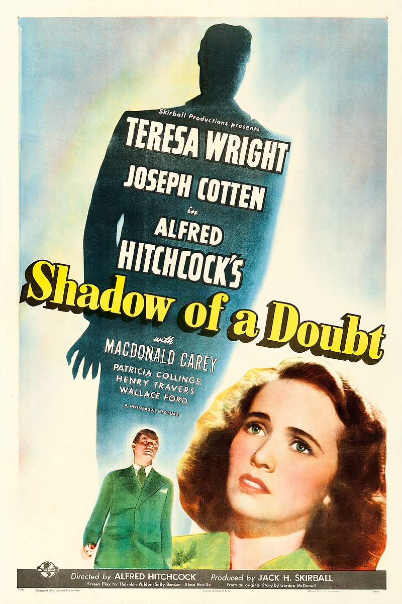 Blog: Family, THE LODGER (1927), and The Big Moral Dilemma in Hitchcock’s SHADOW OF A DOUBT&nbsp;(1943)